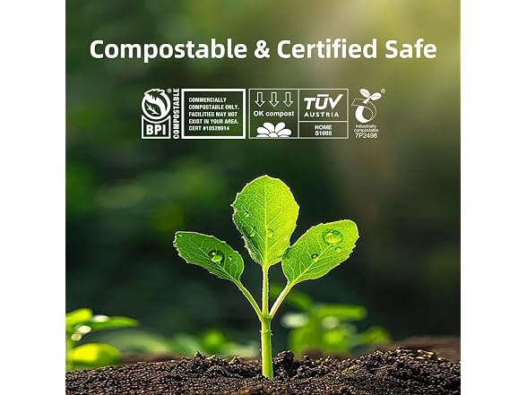 OMOTIYA Compostable Trash Bags