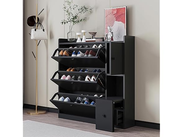 SPOFLYINN Shoe Storage Cabinet 