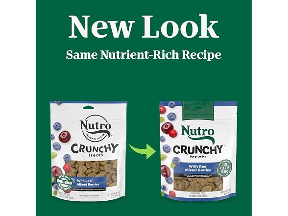 Nutro Crunchy Dog Treats Berries, 16 oz