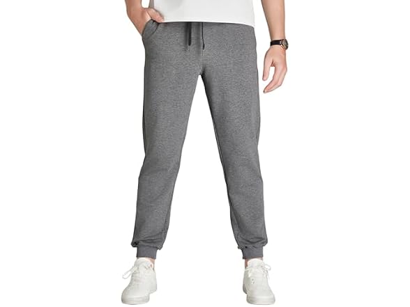 Idtswch Men (XL) Inseam Sweatpants Pants Dark Gray