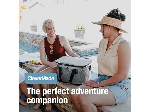 CleverMade Collapsible Insulated Cooler Bag