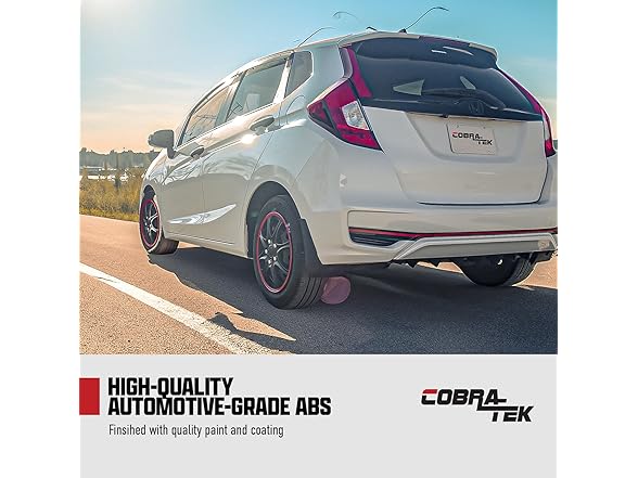Cobra-Tek CBK-HP147-15-K 4PC Hubcaps Shadow Black (15”)