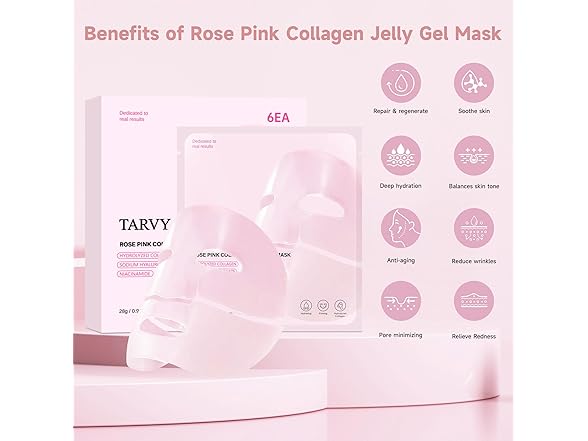 Collagen Jelly Gel Mask (6 Sheets)