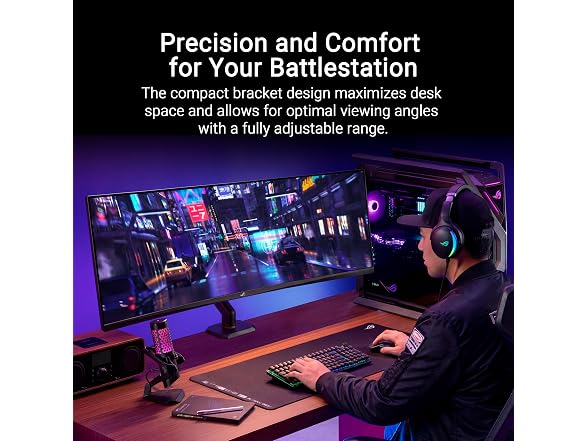ROG Ergo Monitor Arm, Up to 49 Inch