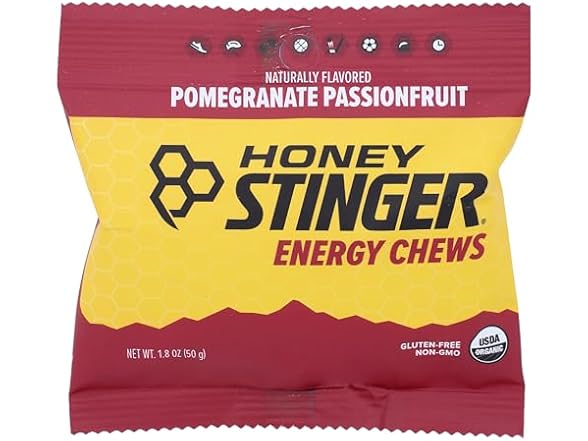 Honey Stinger Energy Chews, Pomegranate Passionfruit