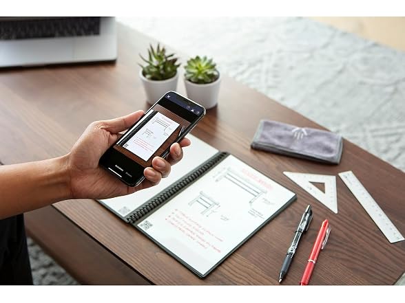 Rocketbook EVRFERCAFR Fusion Smart Notebook