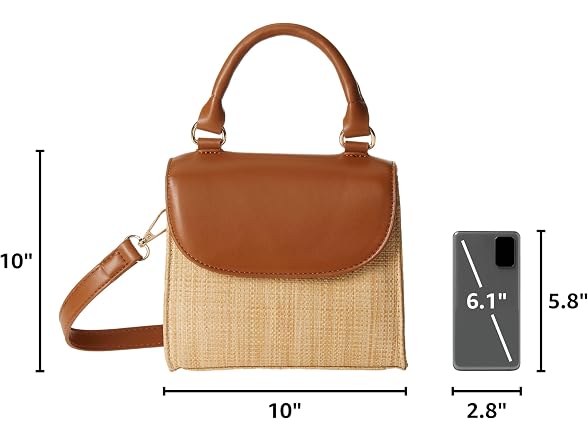 The Drop Women's Diana Top Handle Crossbody Bag
