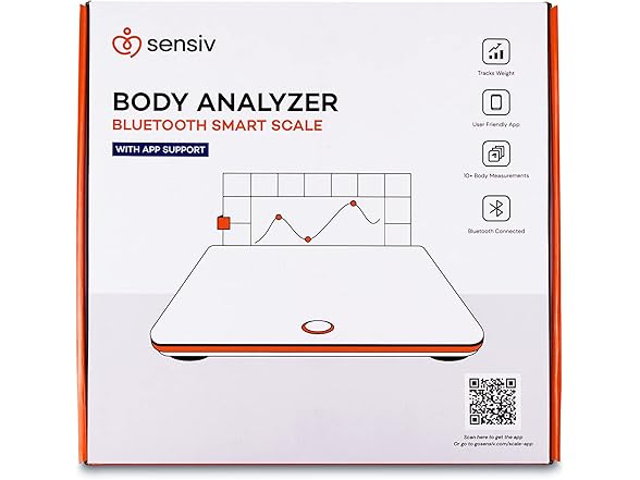 Sensiv Body Analyzer Bluetooth Smart Scale