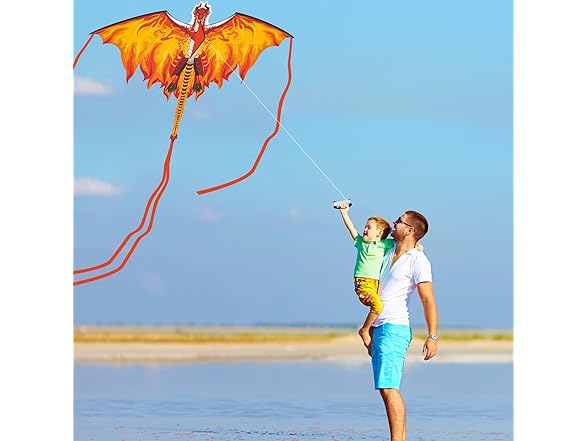 Crogift Dragon Kite for Adults