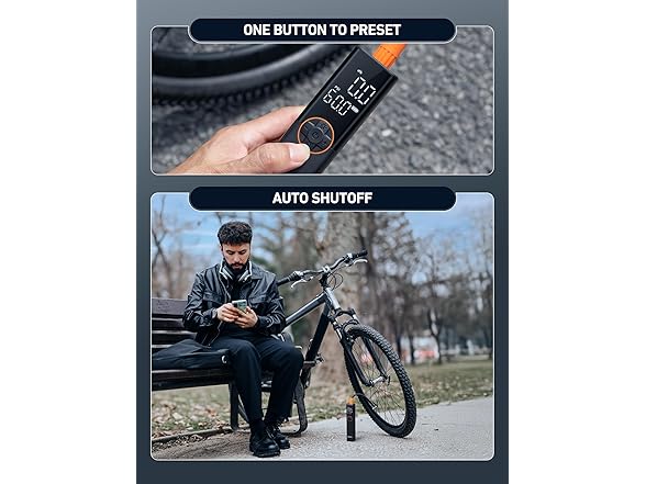 AstroAI L8 Electric Bike Pump