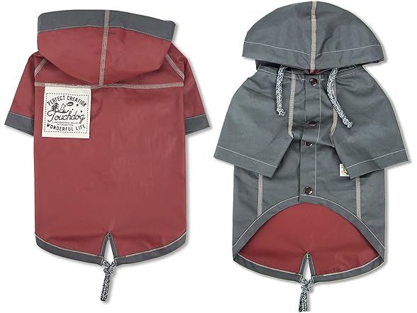 Pet Life Cloudburst Reverse Dog Raincoat