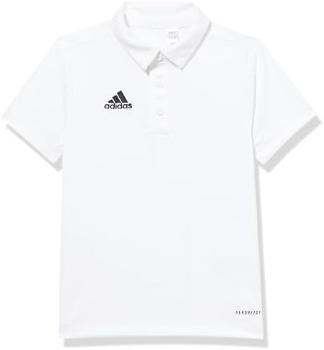 adidas Entrada 22 Polo Shirt, White, X-Small
