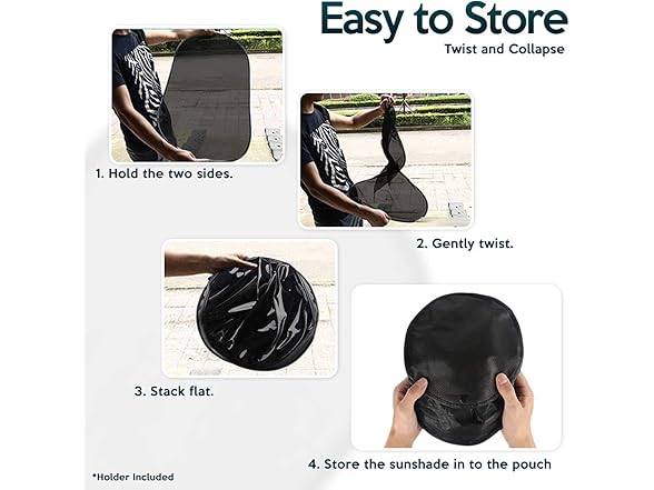 Zone Tech Rear Sun Stop Sunshade