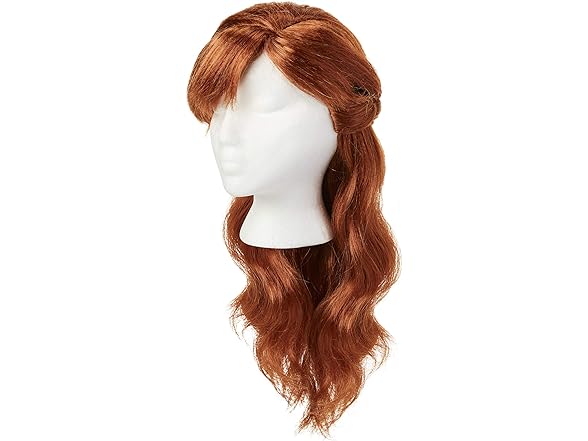Disney Frozen 2 Anna Wig, 18" Long Flowing Red Hair