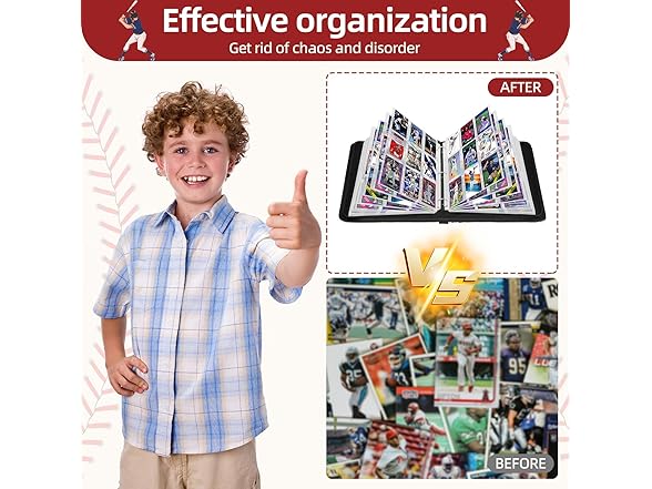 Traier Baseball Card Binder