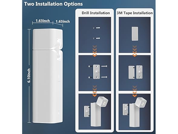 4000mAh Rechargeable Battery Operated Night Light