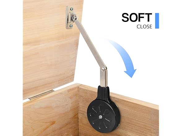 MORINBO Lid Stay 90 Degree Open with Soft Close
