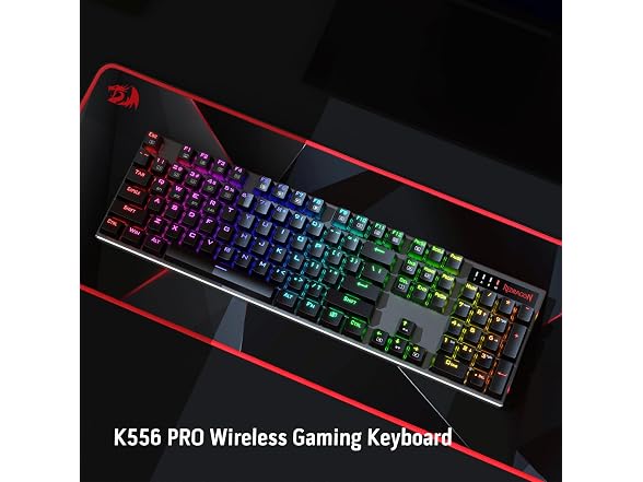 Redragon K556 PRO Wireless RGB Gaming Keyboard