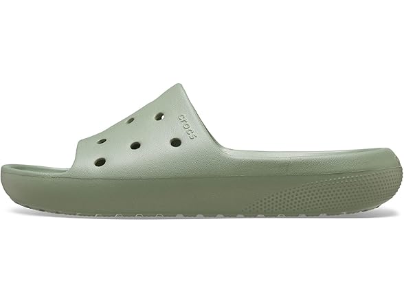 Crocs Classic V2 Unisex Slide Moss