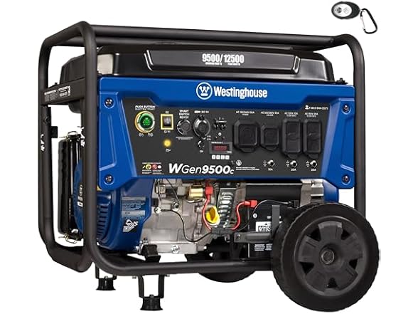 Westinghouse 12500 Peak Watt Home Backup Portable Generator
