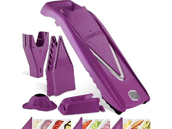 Mandoline Food Slicer Börner V5 Purple
