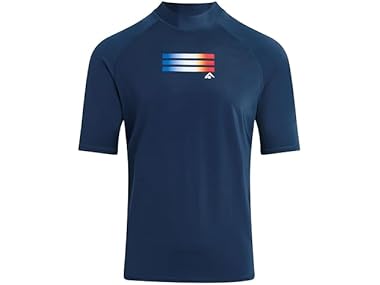 $7.99, Was $22.99, 65% Off! Kanu Surf Fiji Rashguard Men UPF 50+ Sun Shirts dealfomo