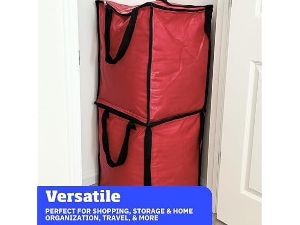 DURASACK 4PK Holiday Storage w/ Zipper Pick Color