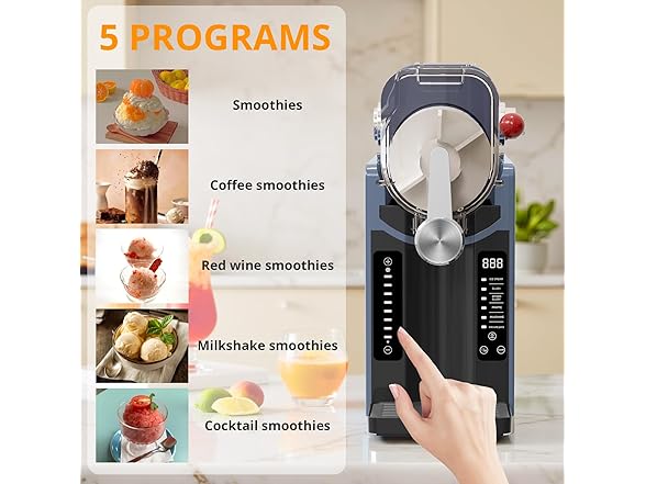 Sweet Slushie Machine and Ice Maker