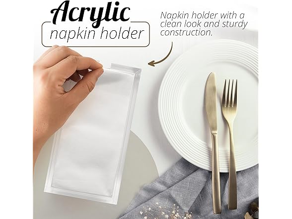 Generic Acrylic Napkin Holder