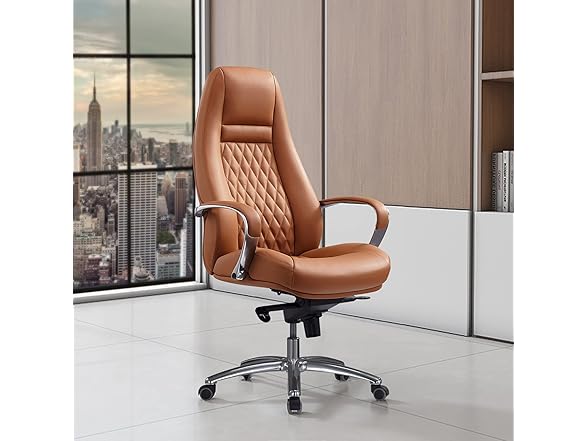 FURIJING Genuine Leather Office Chair