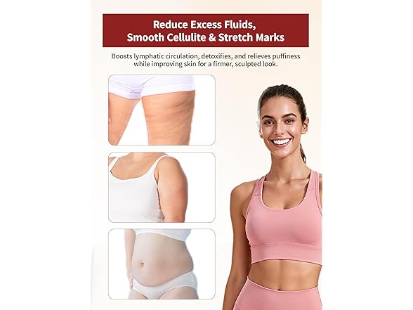 Paiaito Lymphatic Drainage Massager - Red