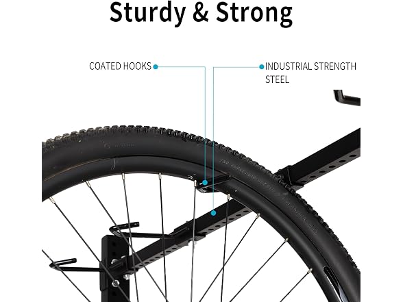 Dollate Freestanding Bike Rack for Garage