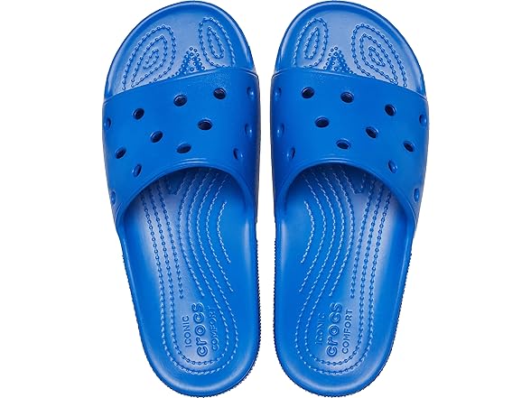Crocs Classic Unisex Slide Blue Bolt