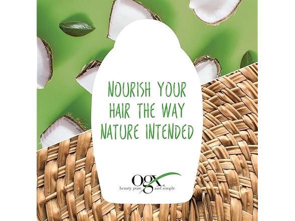 Organix: Nourishing Coconut Milk Shampoo