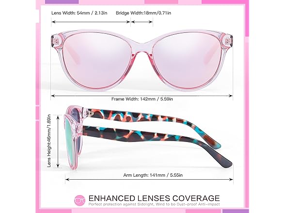 FancyPink Stylish Glasses for Women
