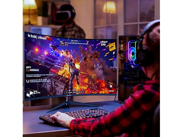 27" Curved 180Hz Gaming Monitor