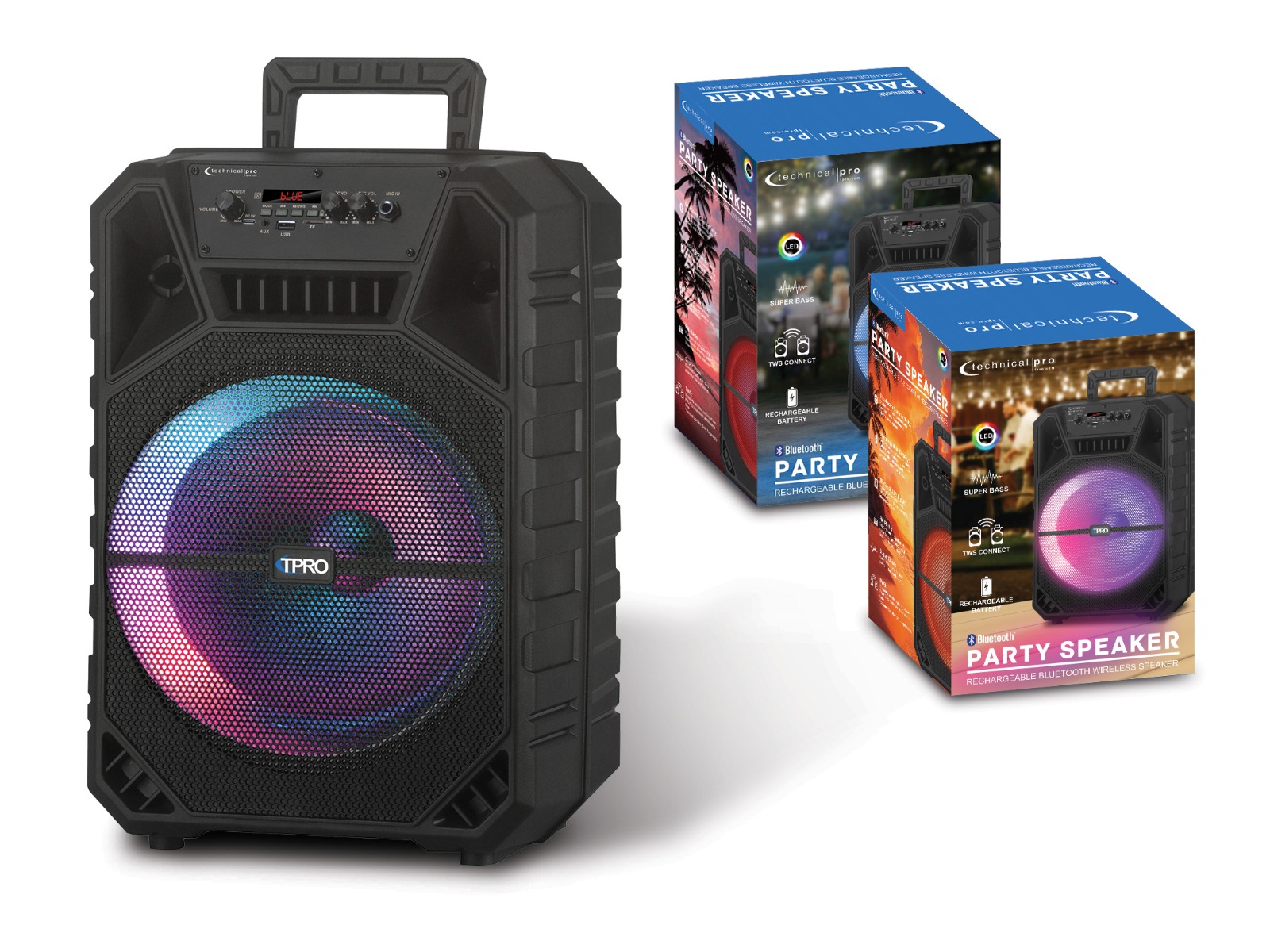 12" LED Bluetooth Party Speaker - Gallery 5