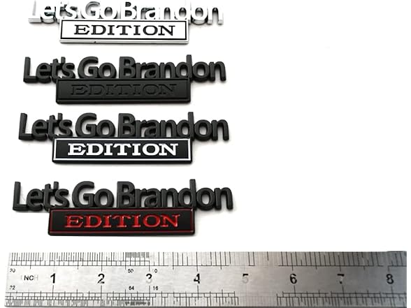 Zcardon 2pcs Let's Go Brandon Edition 