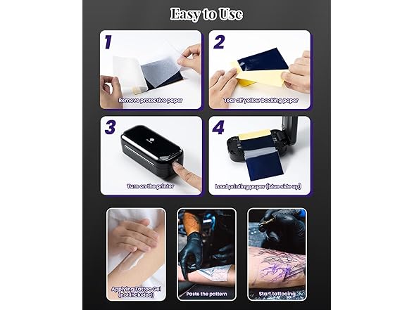Phomemo Tattoo stencil printer