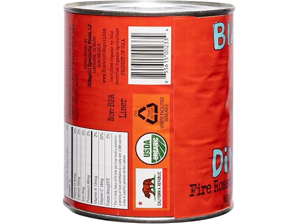 Bianco Dinapoli Organic Fire Roasted