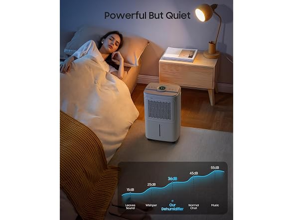 2500 Sq.Ft Dehumidifier for Bas, 34 Pint