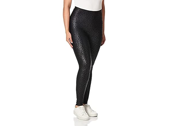HUE Wmns Legging Black/Leo (XL)