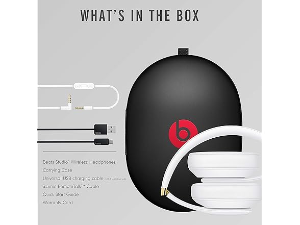 beats APPLE MX3Y2LL/A Beats Studio3 Over-Ear Noise C