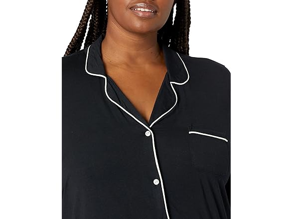 Amazon Essentials Womens Piped Nightshirt