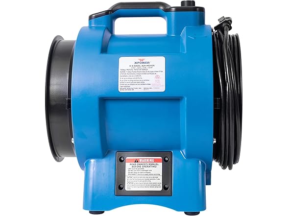 XPOWER X-8 8" Ventilation Fan