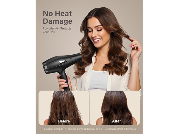 Ionic Hair Dryer with Diffuser