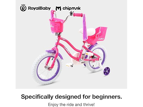 Chipmunk Kids Bike Toddlers 14 Inch Wheel Bike