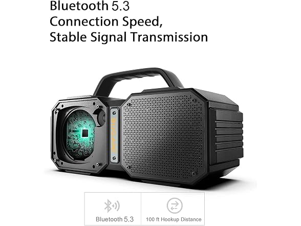BUGANI Shock Bluetooth Speaker, Portable