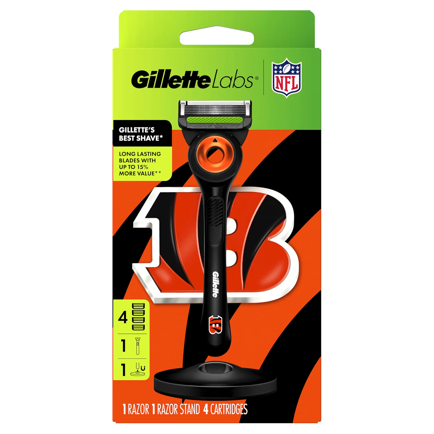 Gillette Labs Special NFL Bengals Edition Shaving - Gallery 16