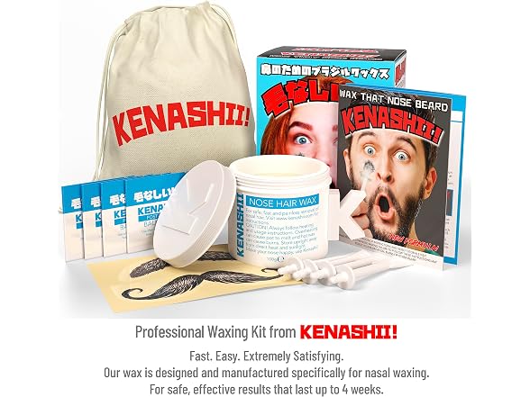 KENASHII | Nose Wax Kit 100 g